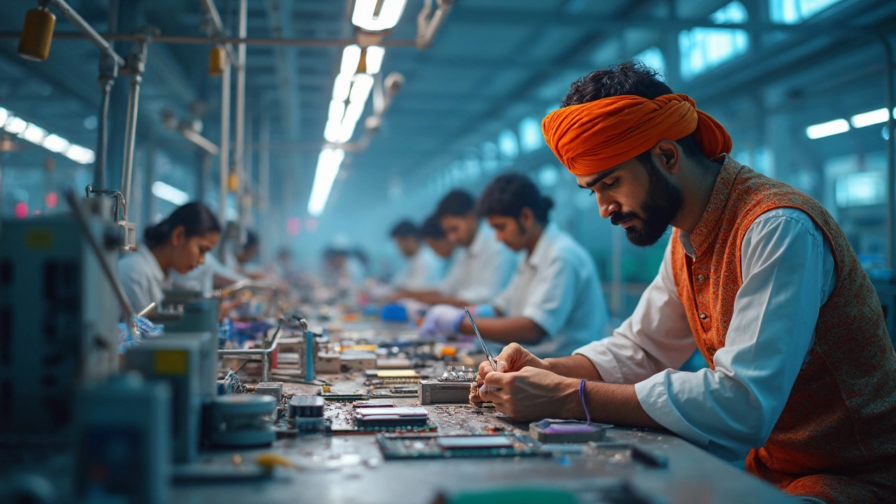 Booster Demand for Electronics Manufacturing in India