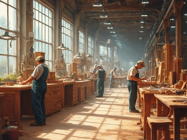 Where in the US is Most Furniture Made?