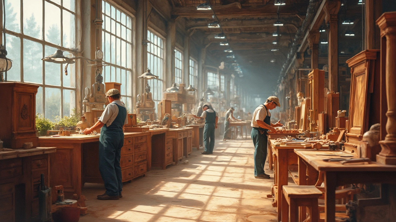 Where in the US is Most Furniture Made?