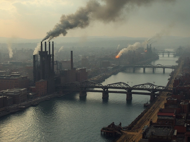 Which City in USA Is Known for Iron and Steel Industry?