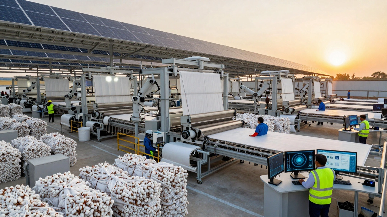 What is the richest textile company in the world?